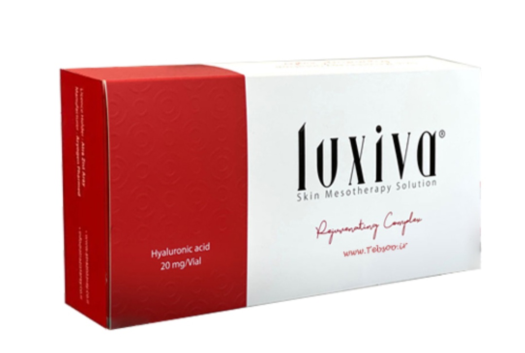 مزوژل لوکسیوا ( luxiva ) اورجینال دارای لیبل اصالت کالا ( ۴ ویال )