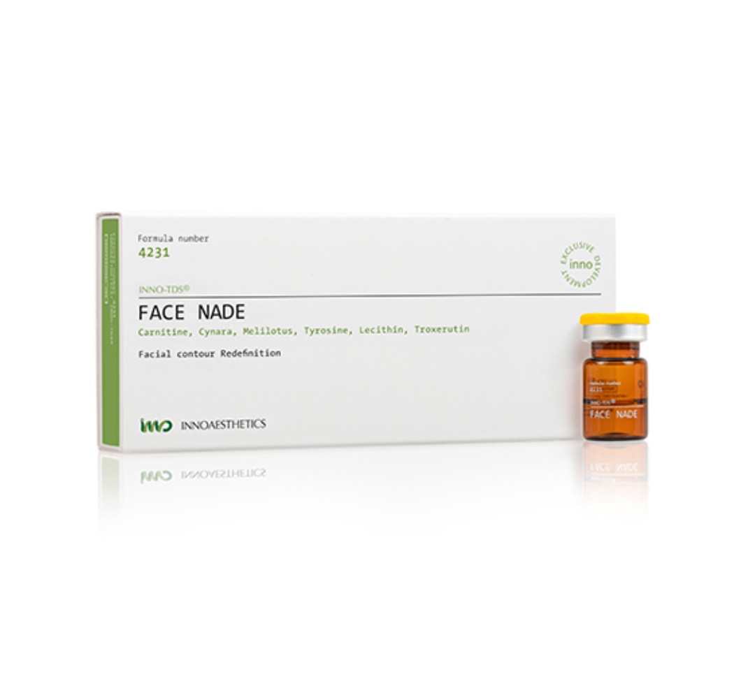 کوکتل چربی سوز لاغری بازطراحی زوایای صورت و غبغب  FACE NADE اینواستتیک