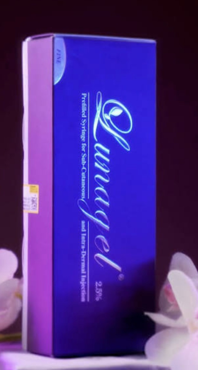 فیلر زیرچشم  لناژل لوناژل ( lunagel fine ) آبرسان جوانساز حجم زیرچشم