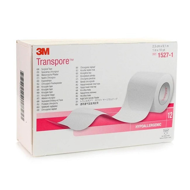 چسب ضد حساسیت ترانسپور 3M سایز 2/5 سانتی