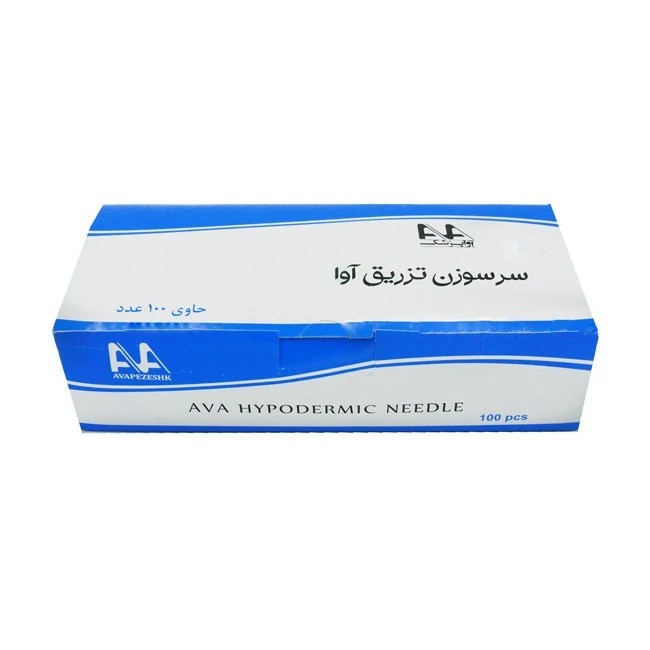 سرسوزن آوا گیج 21 سبز(بسته 100عددی)