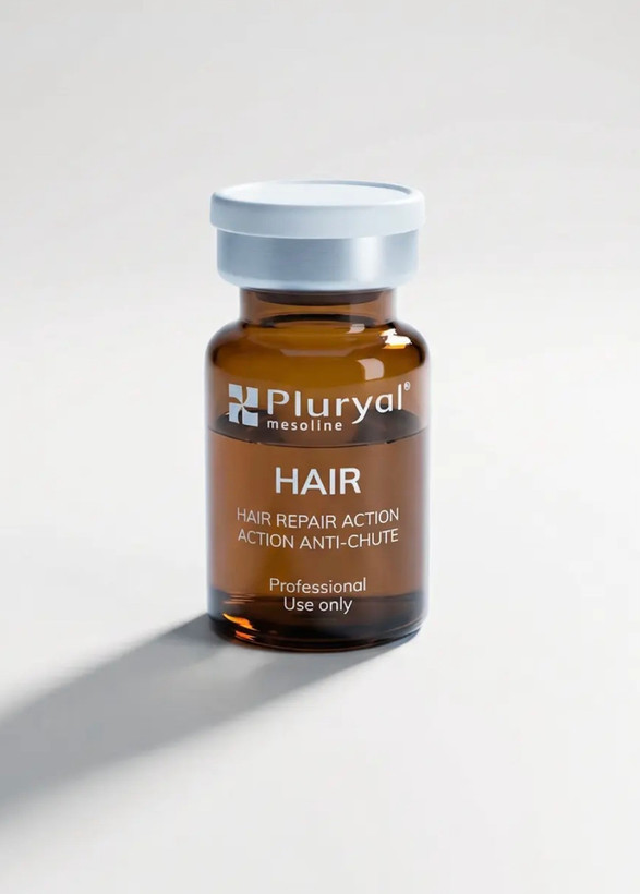 مزو کوکتل پلوریال هیر pluryal hair تقویت رویش . جلوگیری از ریزش آندروژنیک