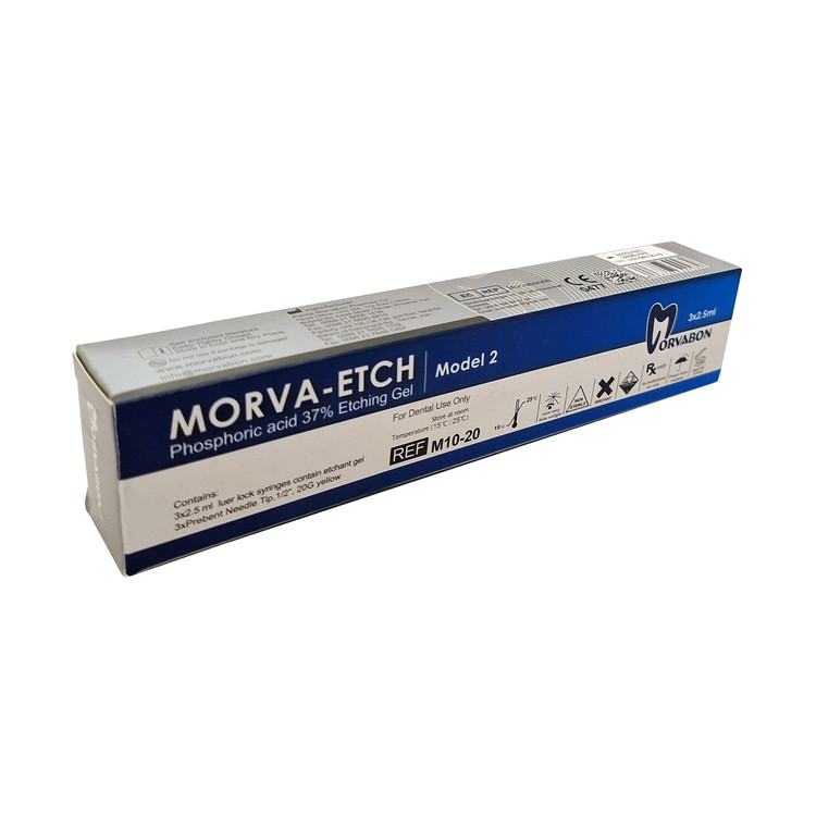 ژل اسید فسفریک مروابن مدل Morva Etch حجم 3 میلی لیتر بسته 3 عددی