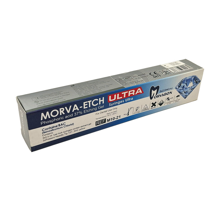 ژل اسید فسفریک اولترا مروابن مدل Etch ULTRA حجم 3 میلی لیتر بسته 3 عددی