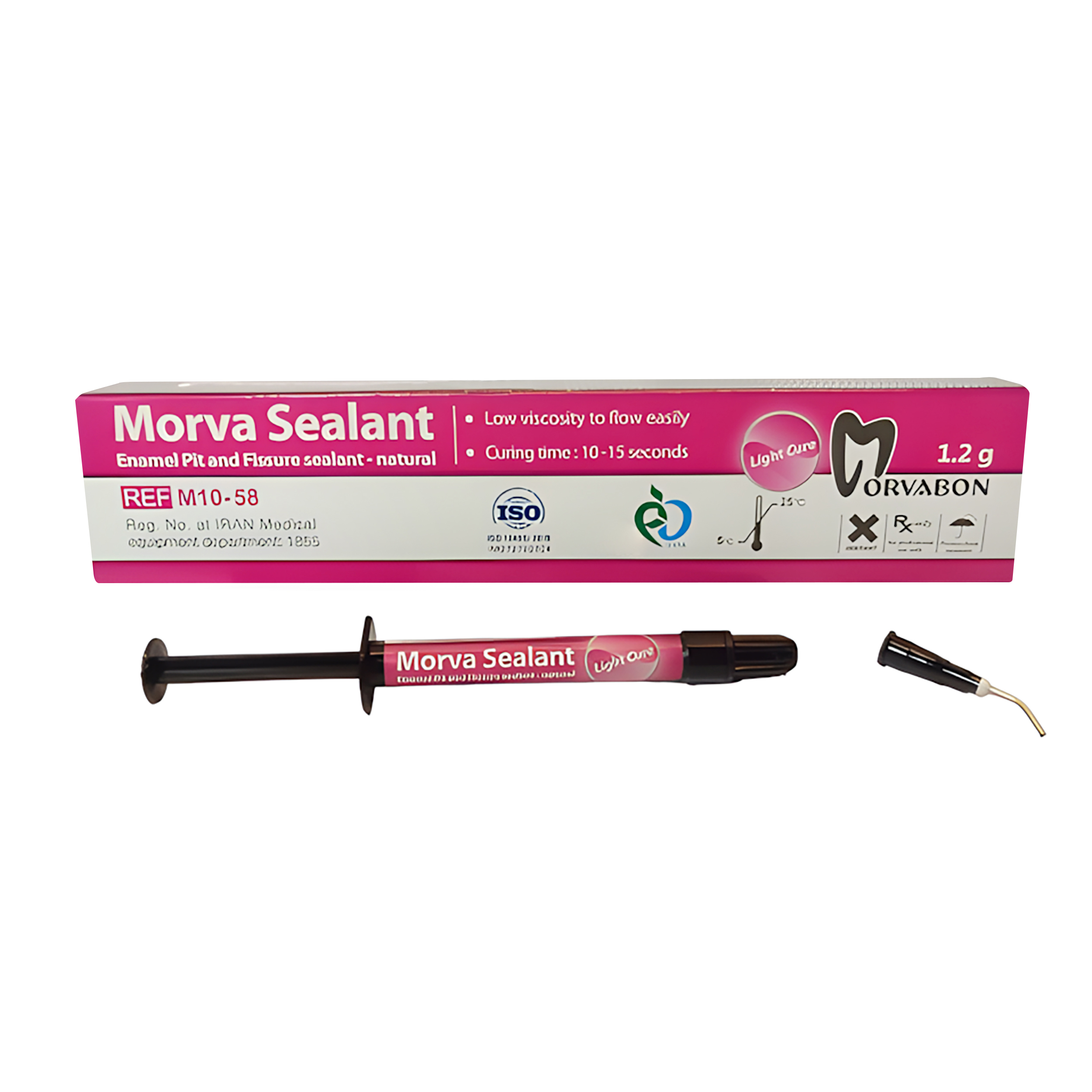 فیشور سیلانت نوری مروابن مدل Morva Sealant حجم 1.2 گرم