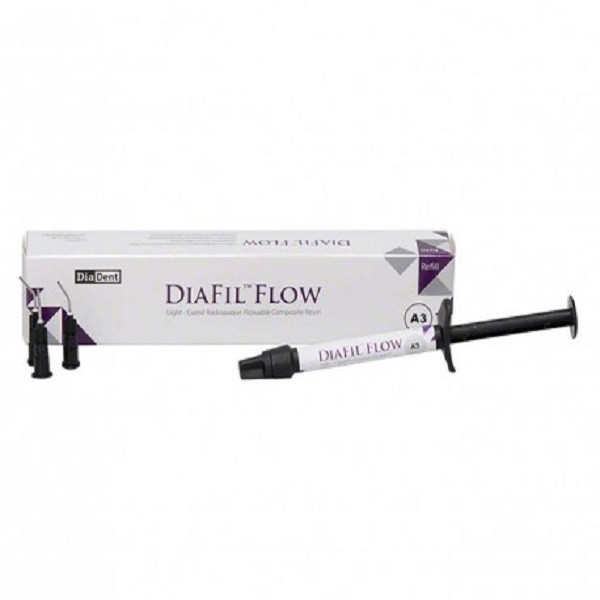 کامپوزیت دندانپزشکی دیادنت مدل flow A2 وزن 4 گرم