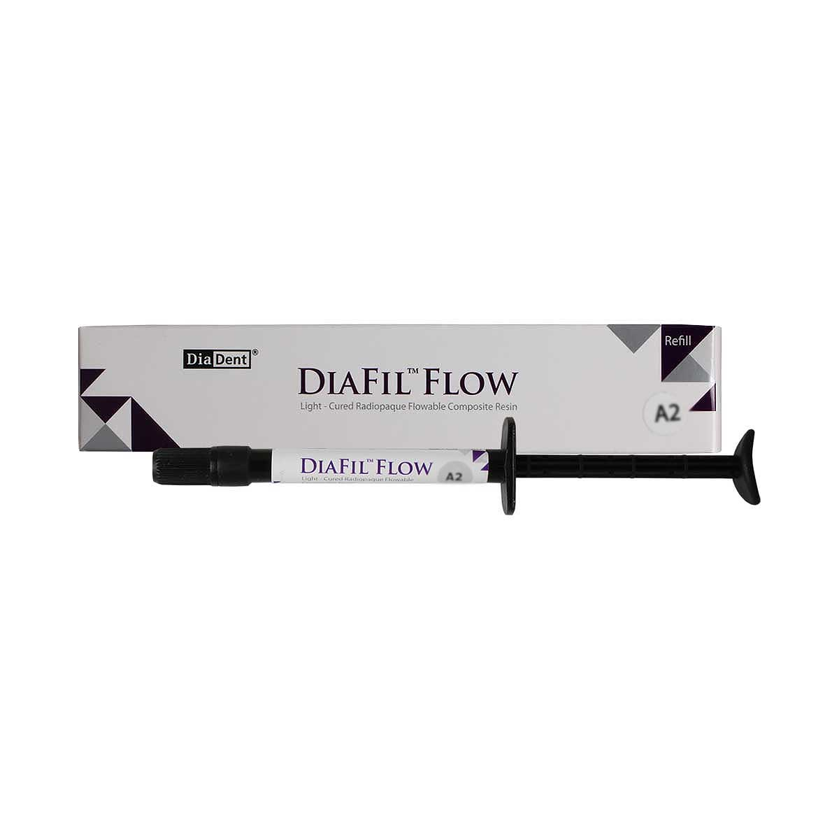کامپوزیت دندانپزشکی دیادنت مدل flow A2 وزن 4 گرم