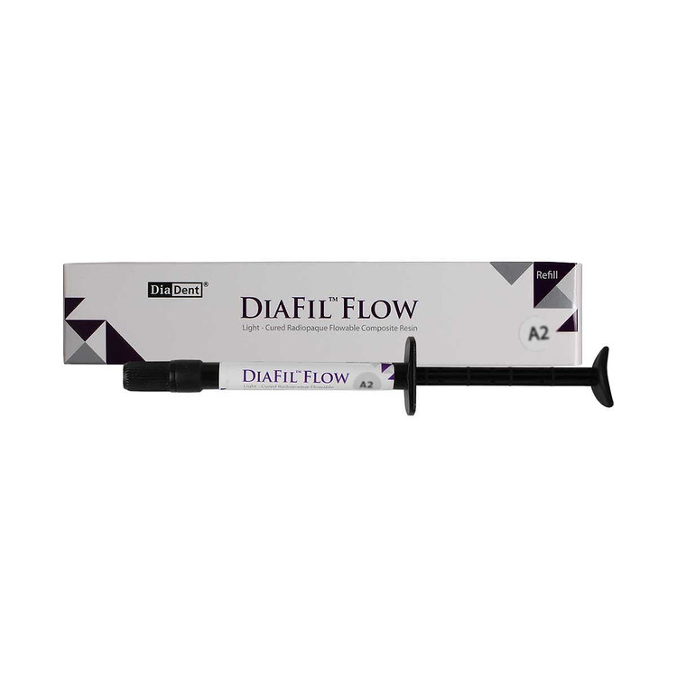 کامپوزیت دندانپزشکی دیادنت مدل flow A2 وزن 4 گرم
