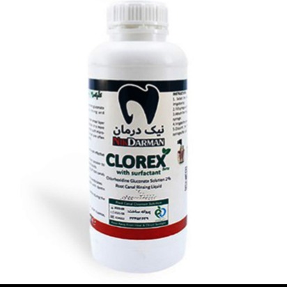 محلول کلرهگزیدین 1 لیتری نیک درمان CLOREX 2