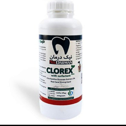 محلول کلرهگزیدین 1 لیتری نیک درمان CLOREX 2