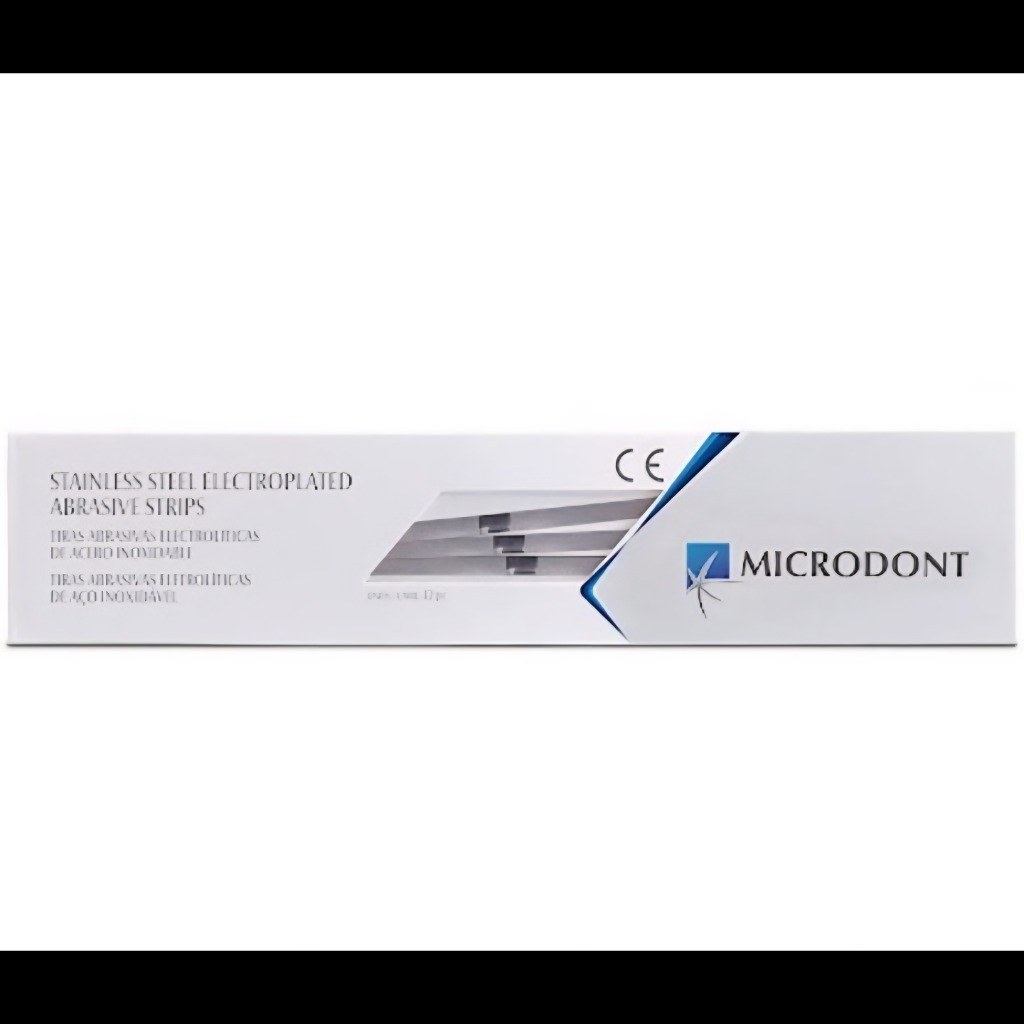 نوار پرداخت آمالگام دوطرفه Microdont Stainless Stee )l Strip double face