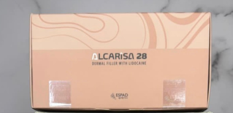 فیلر ژل آلکاریسا ۲۸ ( الکاریسا ) دو سی سی شرکت اسپاد ALCARISA