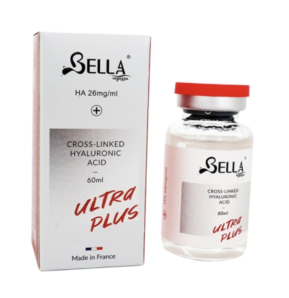 ژل بلا الترا پلاس bella ultra plus حجم ۶۰ سی سی جهت تزریق برای نواحی مختلف بدن