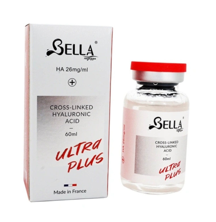 ژل بلا الترا پلاس bella ultra plus حجم ۶۰ سی سی جهت تزریق برای نواحی مختلف بدن