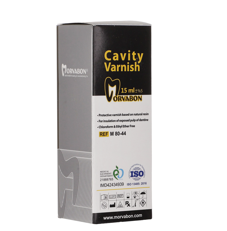 وارنیش رزینی مروابن مدل Cavity Varnish حجم 15 میلی لیتر