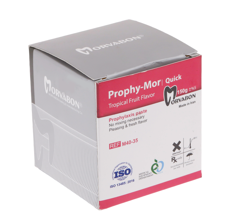 خمیر برساژ مروابن مدل Prophy Mor Quick وزن 150 گرم