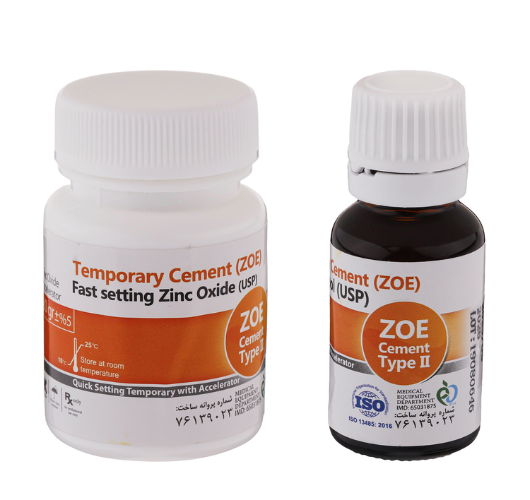 سمان زینک اکساید اوژنول مروابن مدل ZOE Type2 بسته 2 عددی
