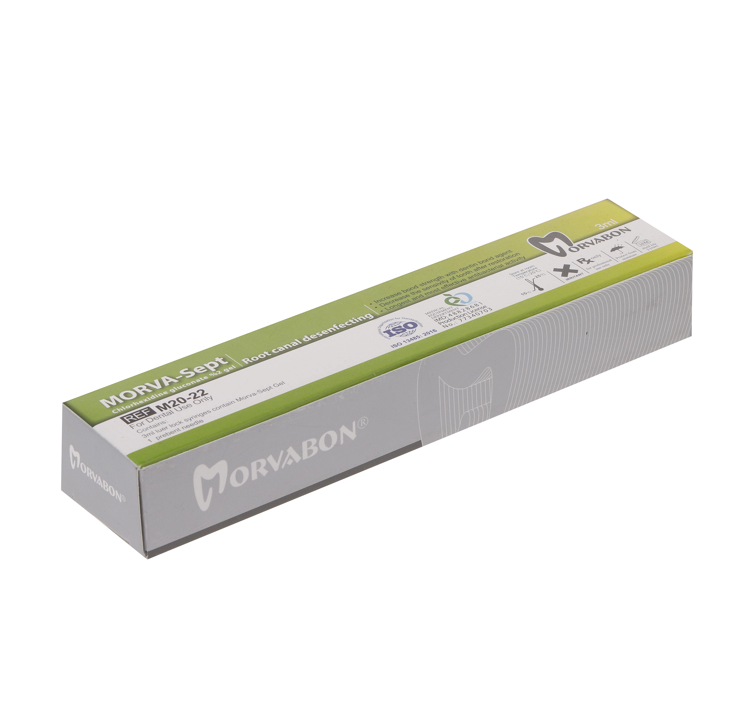 ژل کلرهگزیدین مروابن مدل Gluconate 2 حجم 3 میلی لیتر