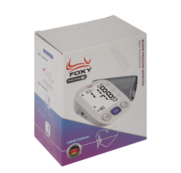 فشارسنج بازویی دیجیتال فوکسی مدل WHITE اصلی
