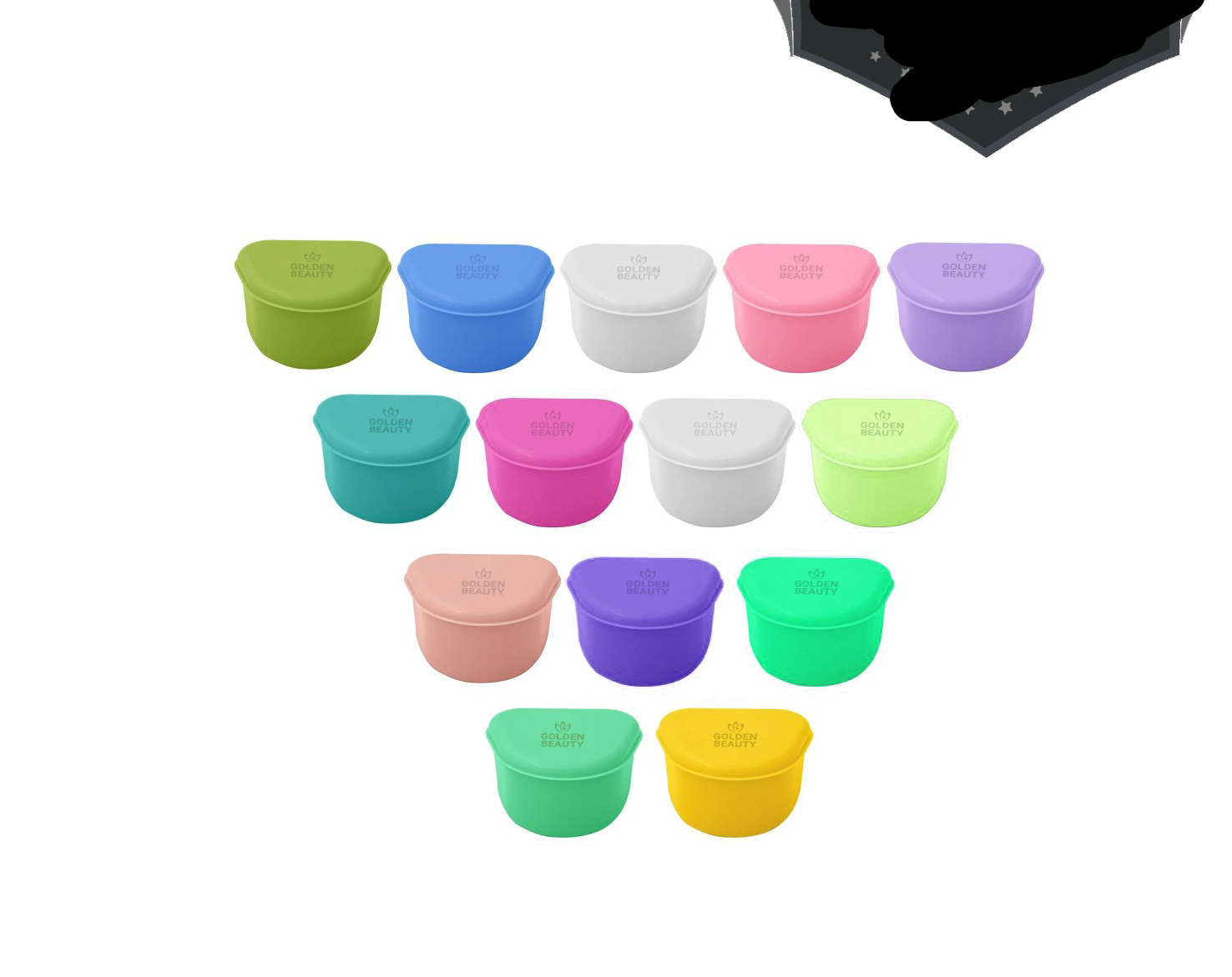 محفظه نگهداری دندان مصنوعی گلدن بیوتی مدل Denture