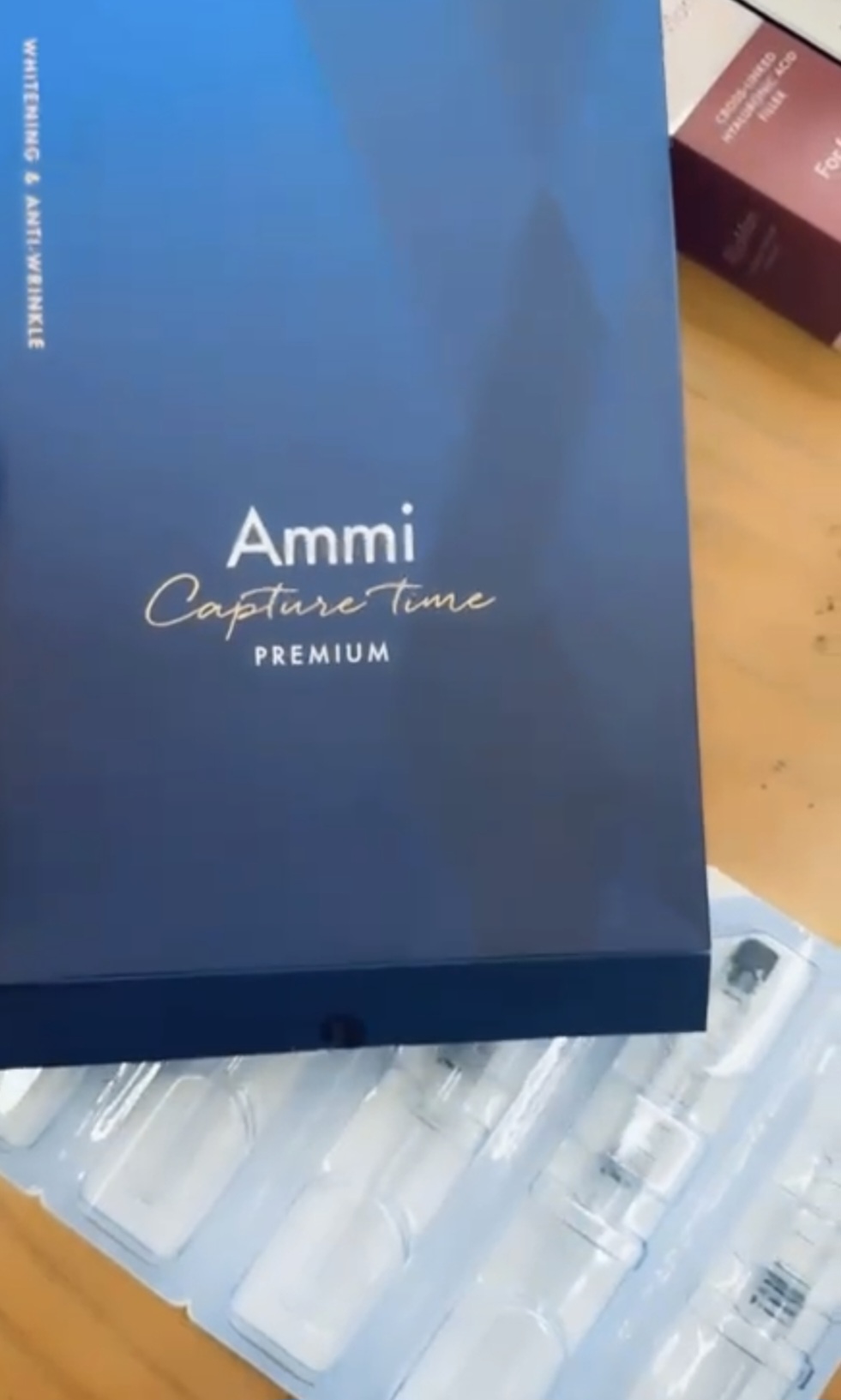 مزوژل ضدلک تخصصی آمی پرمیوم AMMI PREMIUM 15 CC رفع تیرگی روشن کننده ابرسان جوانساز رفع چین و چروک