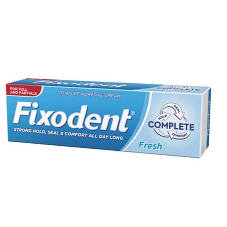 خمیر چسب دندان مصنوعی فیکسودنت fixodent fresh complete