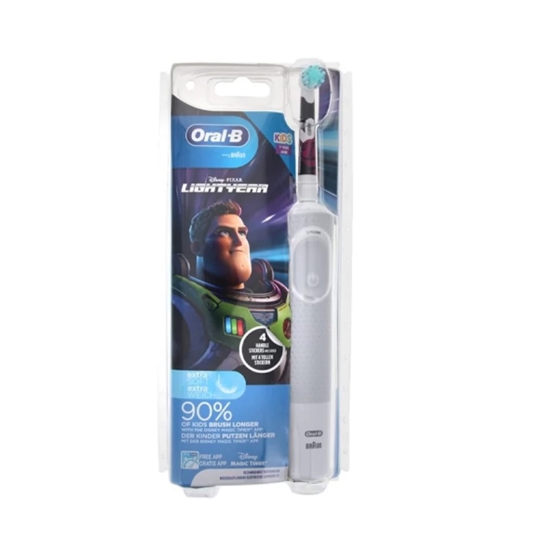 مسواک برقی کودک اورال بی oral b مدل lightyear