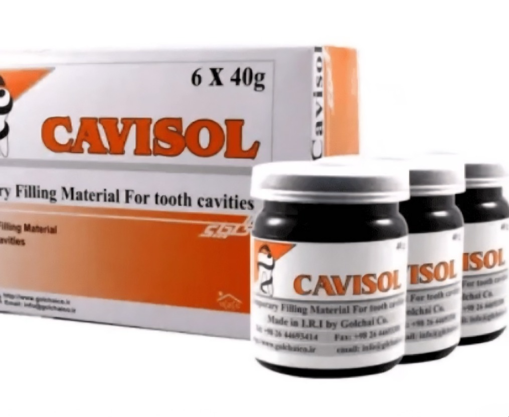 خمیر پانسمان موقت گلچای مدل Cavisol