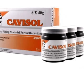 خمیر پانسمان موقت گلچای مدل Cavisol