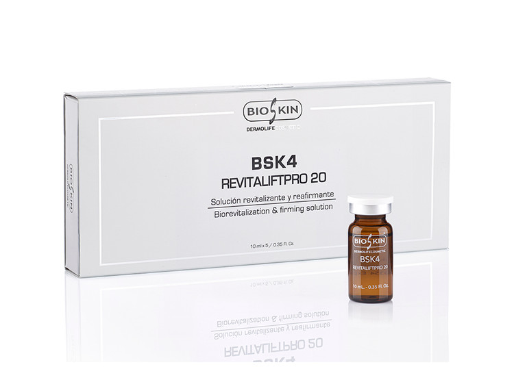 مزو کوکتل بایو اسکین رویتالیفت پرو ۲۰ Bioskin Revitalift pro جوانسازی آبرسانی لیفتینگ